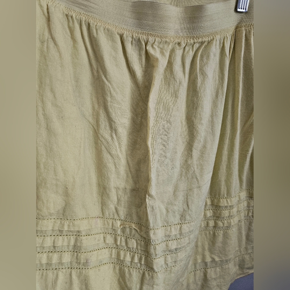 Lime Yellow Women's Large Skirt - Picture 4 of 6